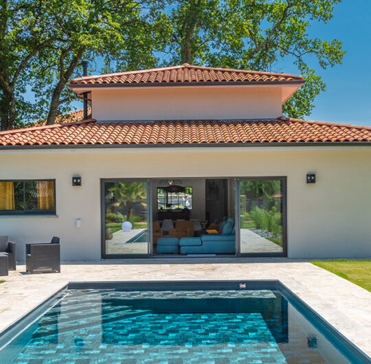Les réalisations du Groupe HDV, À Pessac, une réalisation sur-mesure de 180 m²