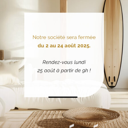 Groupe HDV - Fermeture estivale