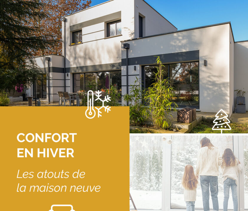 Confort d&rsquo;hiver – les atouts d&rsquo;une maison neuve