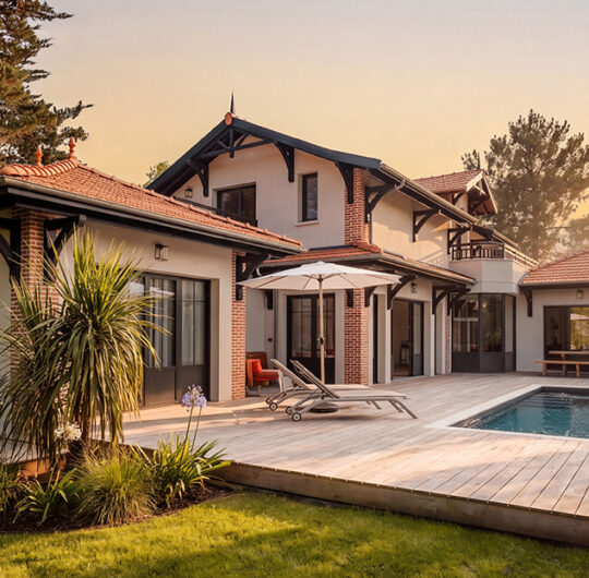 Les réalisations du Groupe HDV, Villa d&rsquo;exception à Arcachon